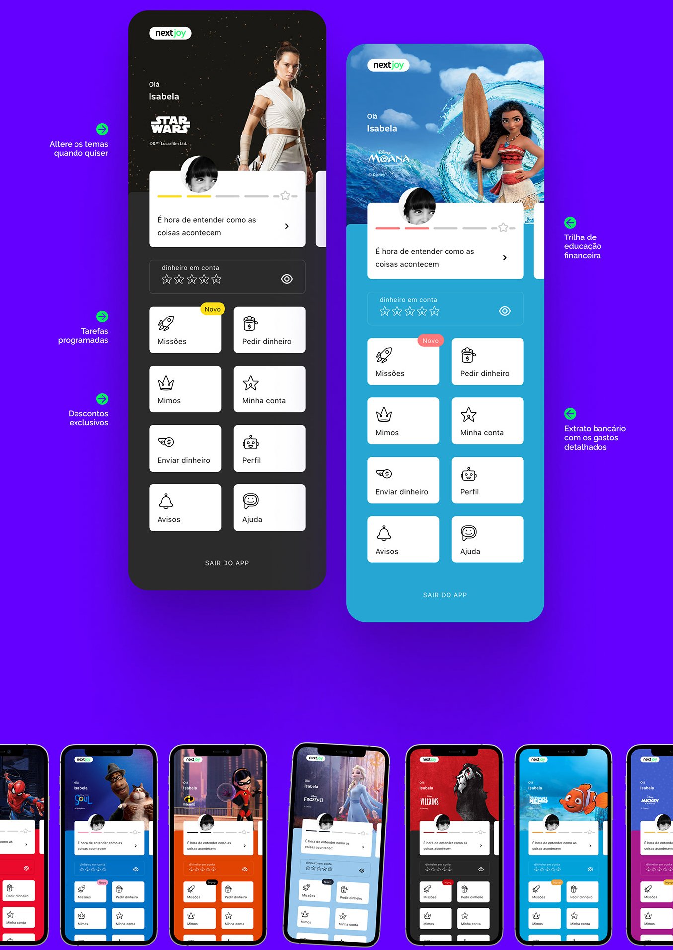Interface nextJoy